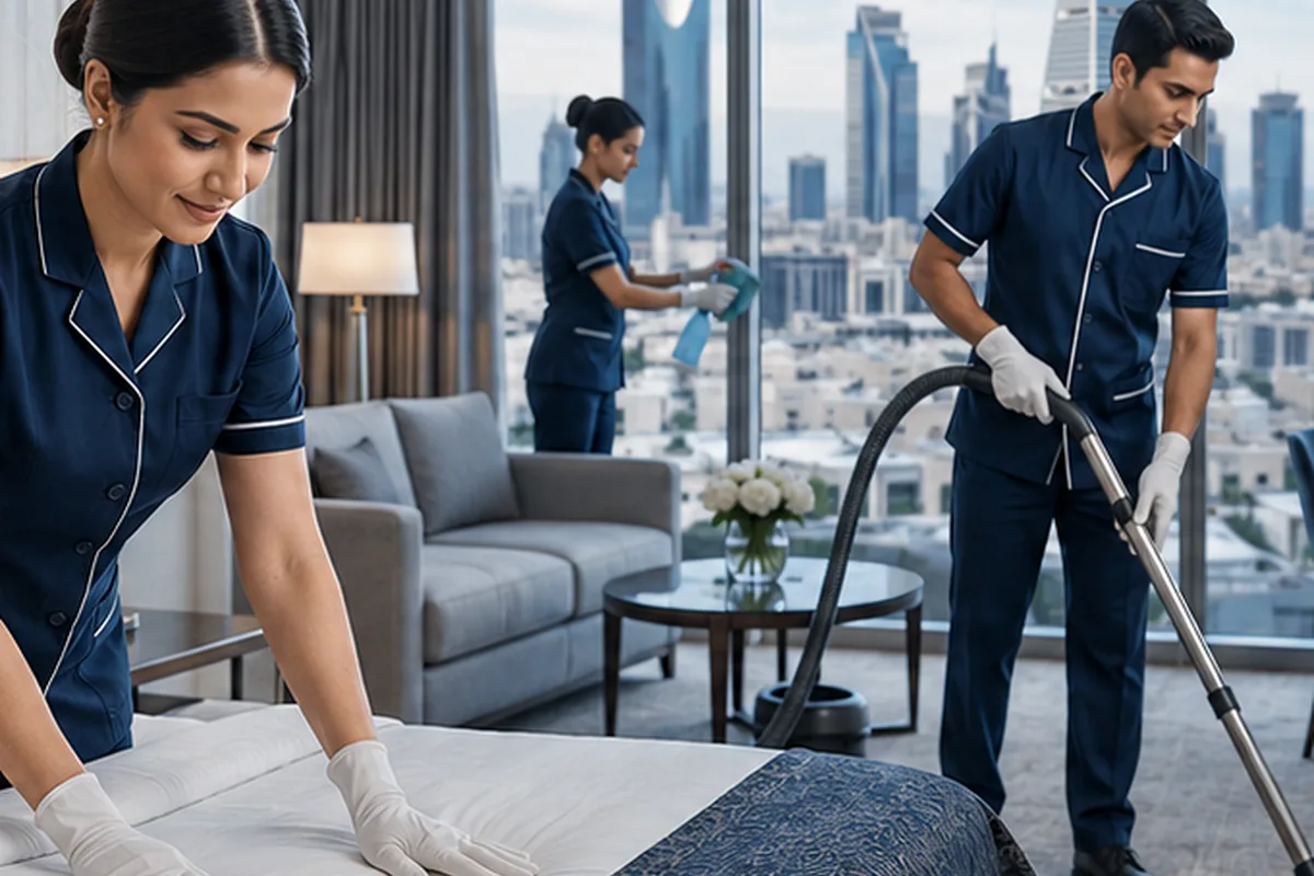 Commercial and Facility Cleaners workforce planning for employers in Abha, Saudi Arabia